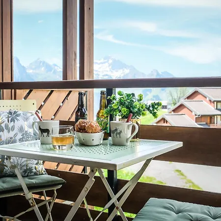 Appartement Ski-in Out Cozy Duplex Mountain View Balcony Parking Shuttle Dishwasher Manigod